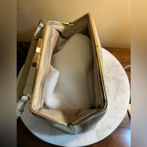 KATE SPADE framed ostrich print bag - Picture 9 of 16